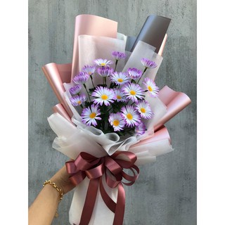 Set  cánh  100b hoa cúc  họa mi bằng  giấy  mỹ  thuật full  nguyên  liệu:200k