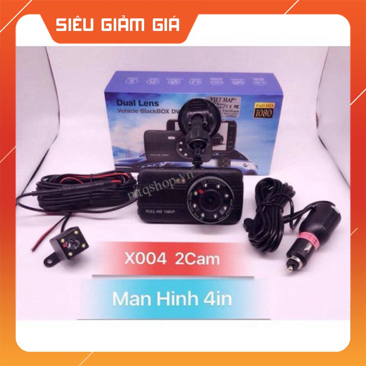 Camera hành trình ô tô X004 Chính hãng bảo hành 12 tháng