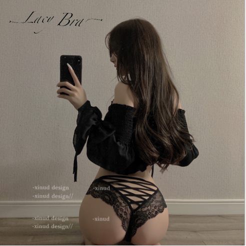 Quần Lót Ren Nữ Thiết Kế Dây Đan Chéo Siêu Sexy - Lacy Bra - QL41 | WebRaoVat - webraovat.net.vn