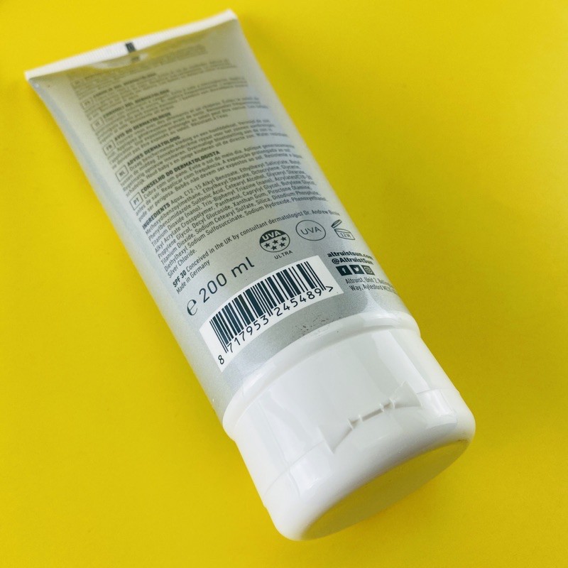 Kem chống nắng Altruist Suncreen SPF 30 200ml
