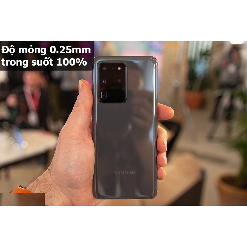 Dán PPF full viền lưng máy SamSung galaxy S20 / S20pro / S20 ultra bảo vệ máy tránh trầy xước tiệt đối