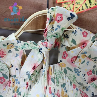 [SALE] Váy Bé Gái Kate Lụa Nhún Eo 12kg Đến 25kg
