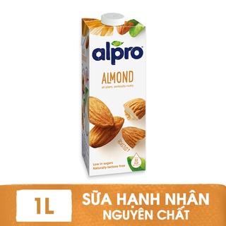 Sữa hạnh nhân nguyên chất bổ sung dinh dưỡng Alpro 1L