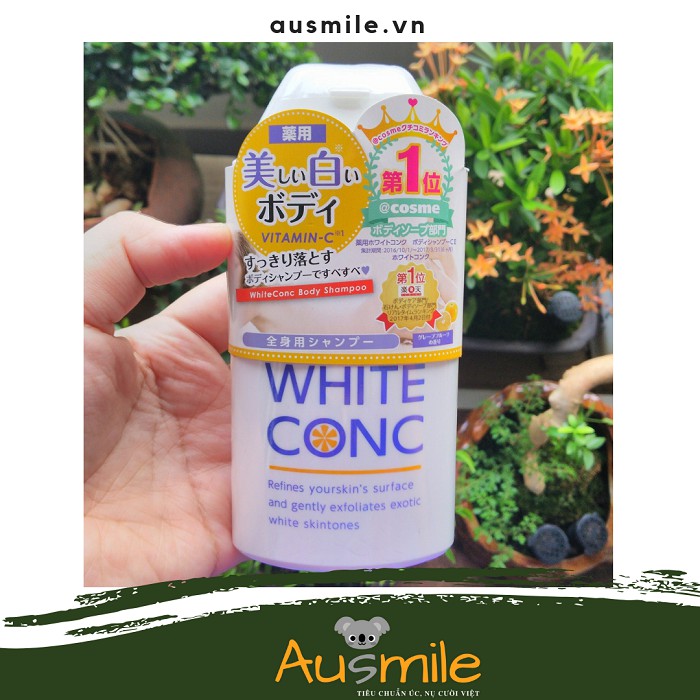 Sữa tắm trắng cosme White Conc 150ml