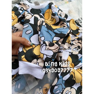Bộ Nỉ Bé Trai Nhiều Mickey Delta