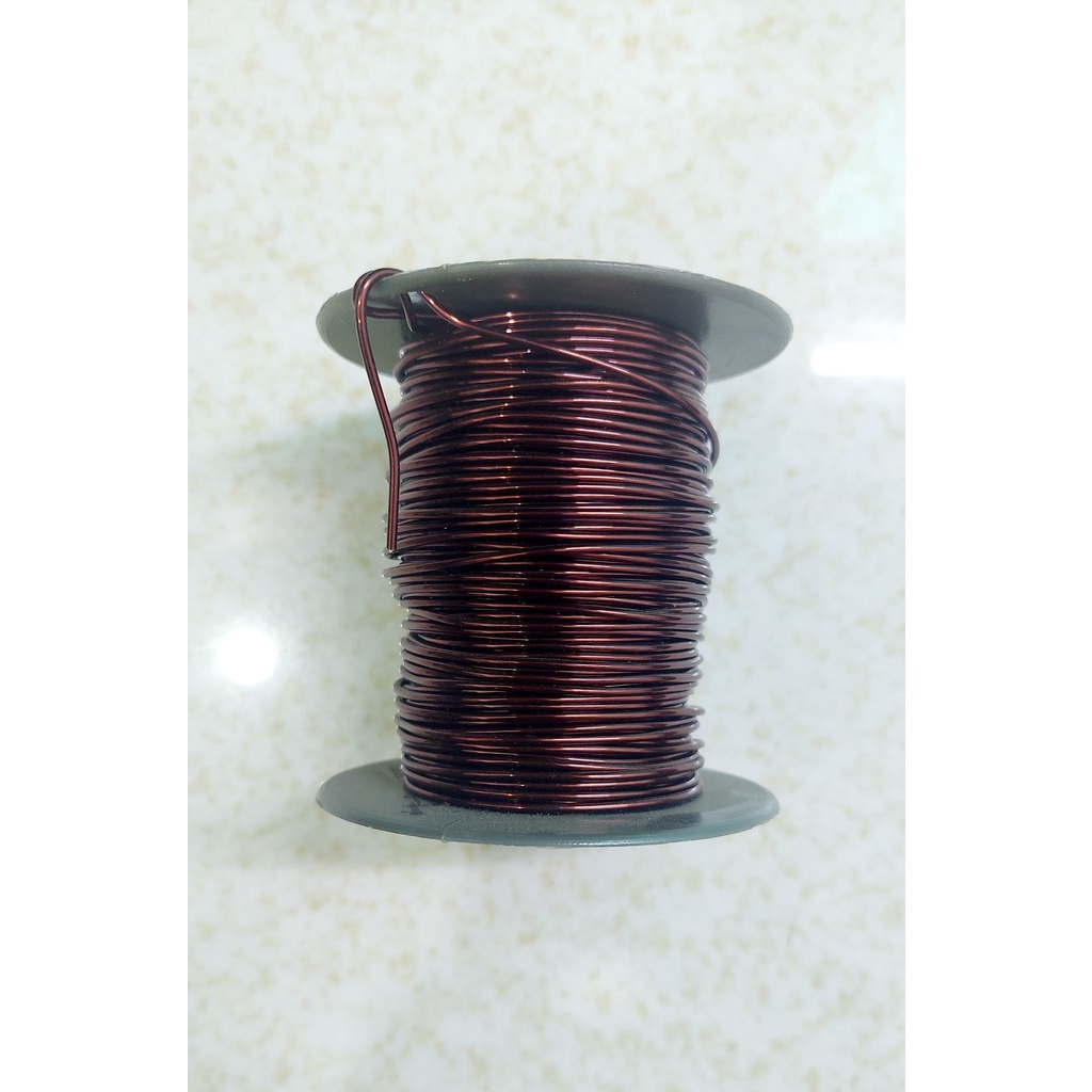 Dây nhôm mạ đồng uốn cây - dây nhôm uốn cành cuộn 200gr