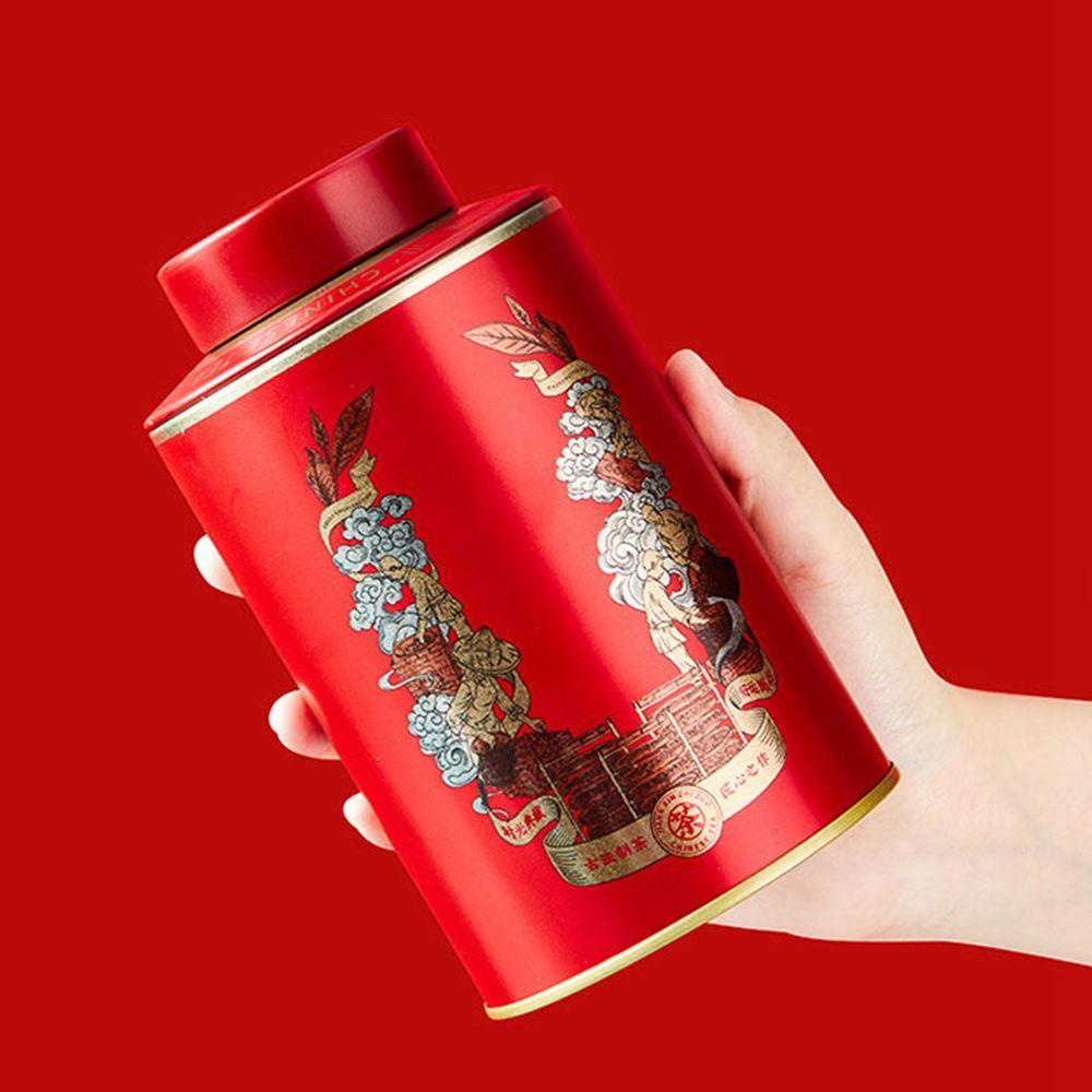 Hộp Thiếc Đựng Trà / Kẹo / Cà Phê Tiện Dụng Mang Theo Du Lịch