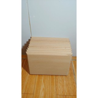 Phôi tranh gỗ Beech khắc laser