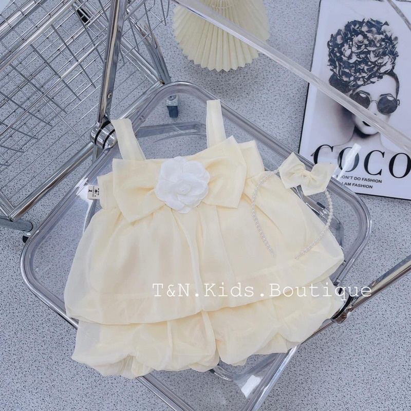 Quần áo trẻ em, bộ bé gái, size 6-18kg