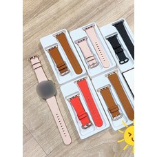 Dây da sần cao cấp khoá tròn cho Apple Watch Series 1/2/3/4/5/6/7/8/SE size 38/40/41/42/44/45 mm AW104