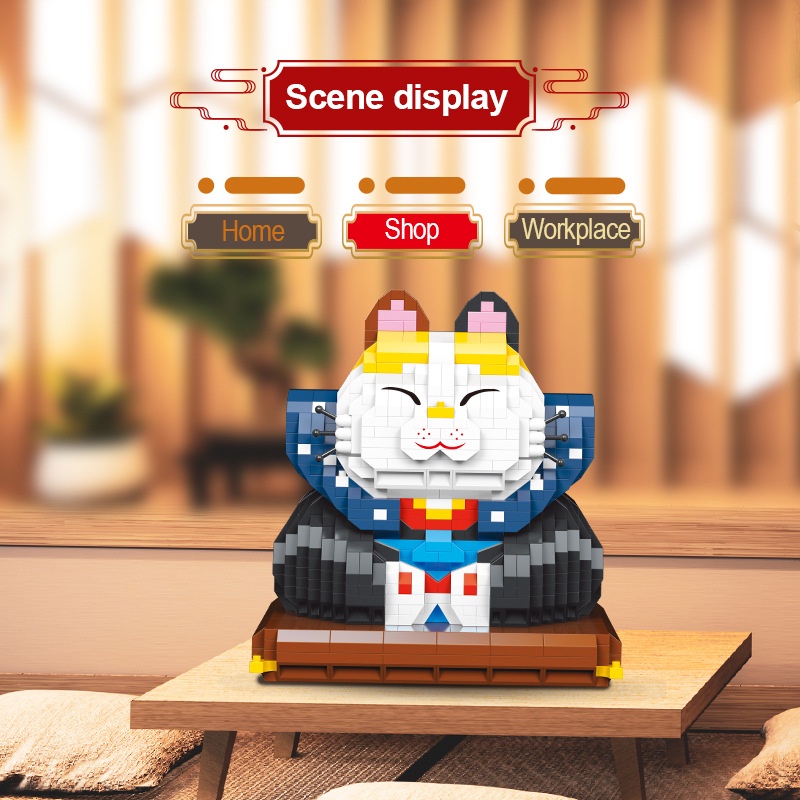 Bộ đồ chơi lắp ghép PET Thú Cưng - Mô hình 3D MOYU Nanoblock