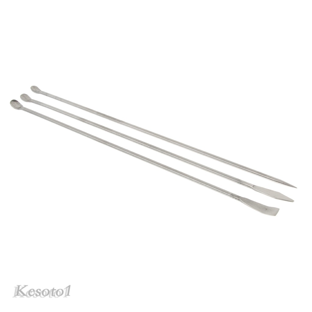 Set 3 muỗng inox 22cm thích hợp sử dụng trong phòng thí nghiệm