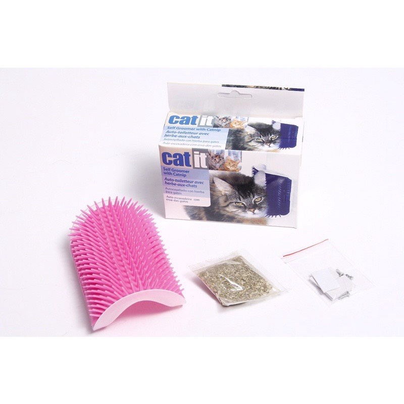 Dụng cụ Massage cho mèo- tự gãi ngứa, massage thoải mái, thư giãn, giảm stress, tiết kiệm diện tích - 4pets official