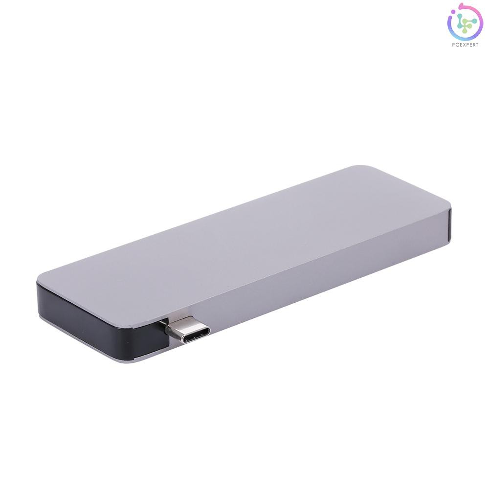 Đầu Đọc Thẻ Nhớ Usb 3.0 Type-C 4k Hd 6 Trong 1