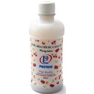Thuốc uốn lạnh trái cây 500ml protein, không dùng máy, định hình nếp tóc, bảo vệ tóc khỏi dung dịch uốn