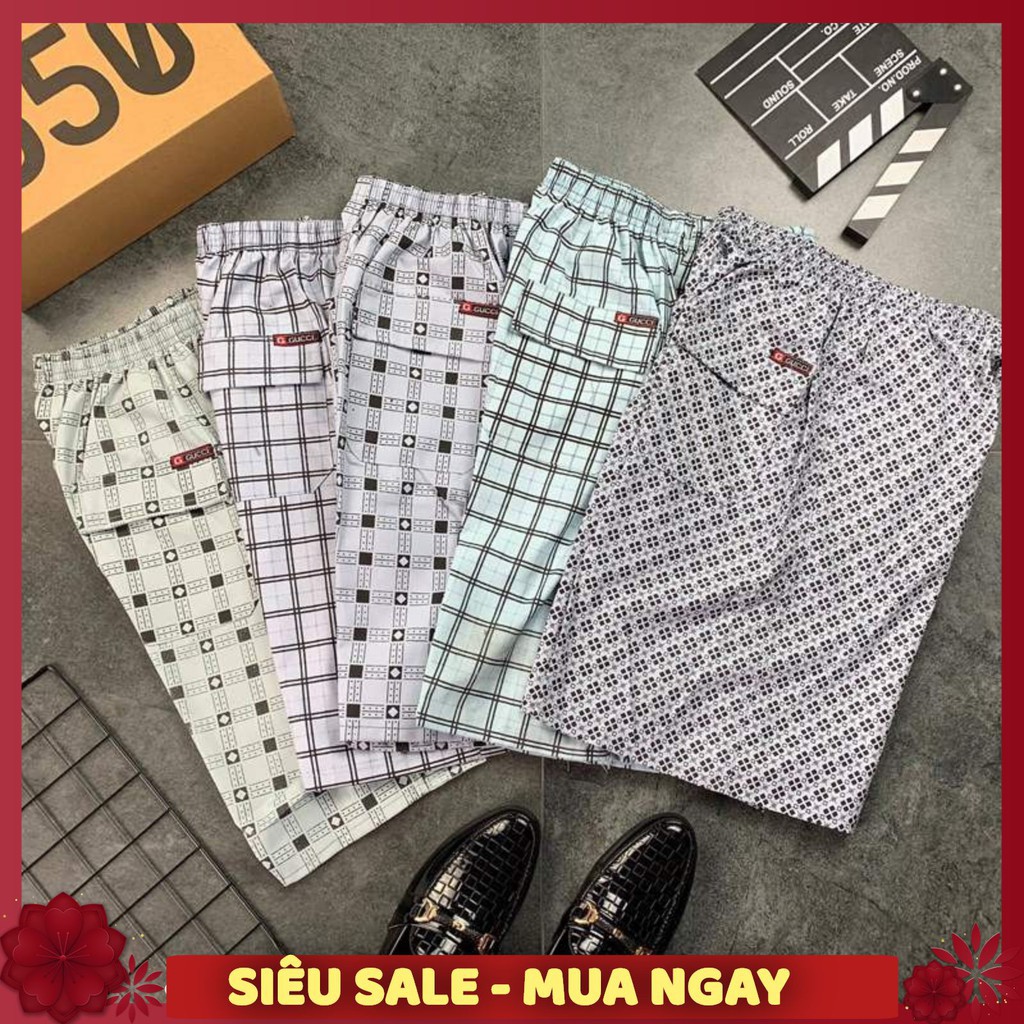 Quần short nam, 1 quần đùi nam vải kaki Caro25 - Hàng Việt Nam Xuất Khẩu SIÊU SALE !! FREE SHIP 44