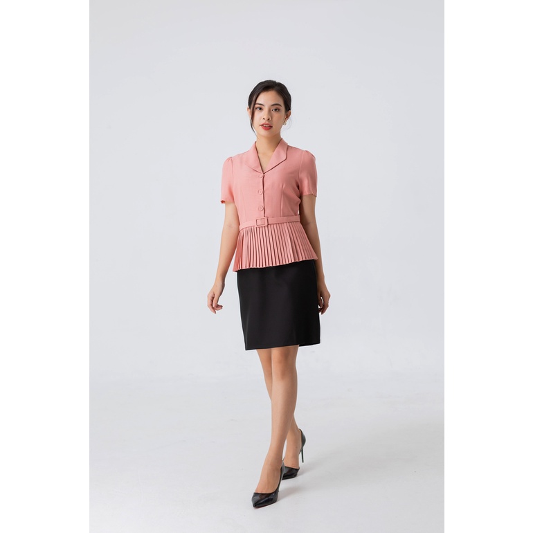 ÁO PEPLUM XẾP LY 5674