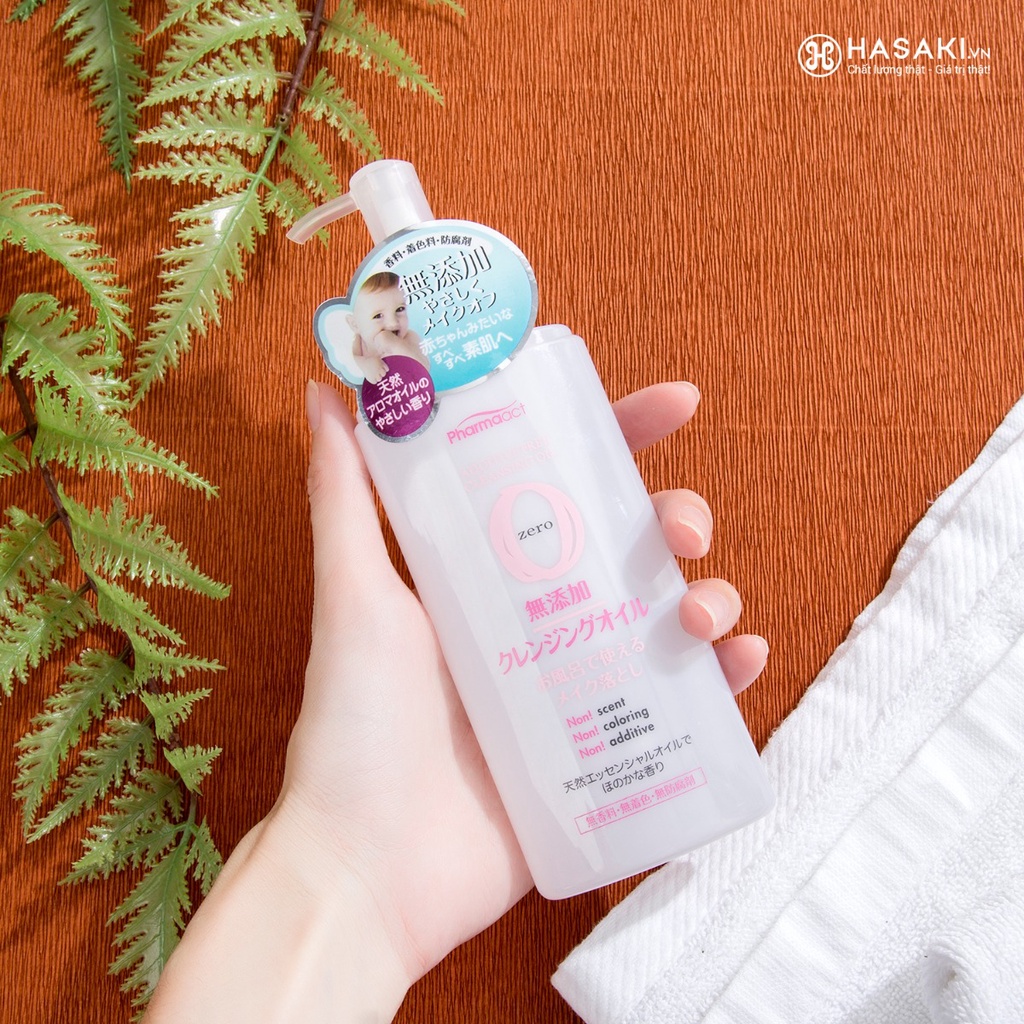 DẦU TẨY TRANG KHÔNG PHỤ GIA KUMANO PHARMAACT NHẬT BẢN