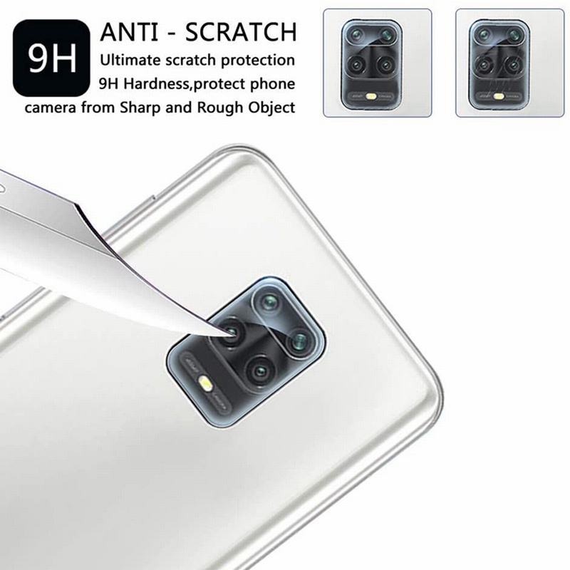 Set 4 Kính Cường Lực Bảo Vệ Camera Và Màn Hình Dành Cho Xiaomi Redmi Note 10 5G 9S Redmi 8 8A 9A 9 Pro 7 7A