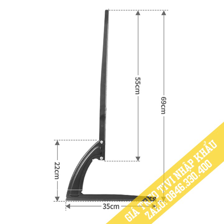[ Hàng Loại 1 ] Chân đế tivi đa năng TV02 40 - 65 inch Chân tivi để bàn Lắp đặt Phù hợp mọi hãng tivi