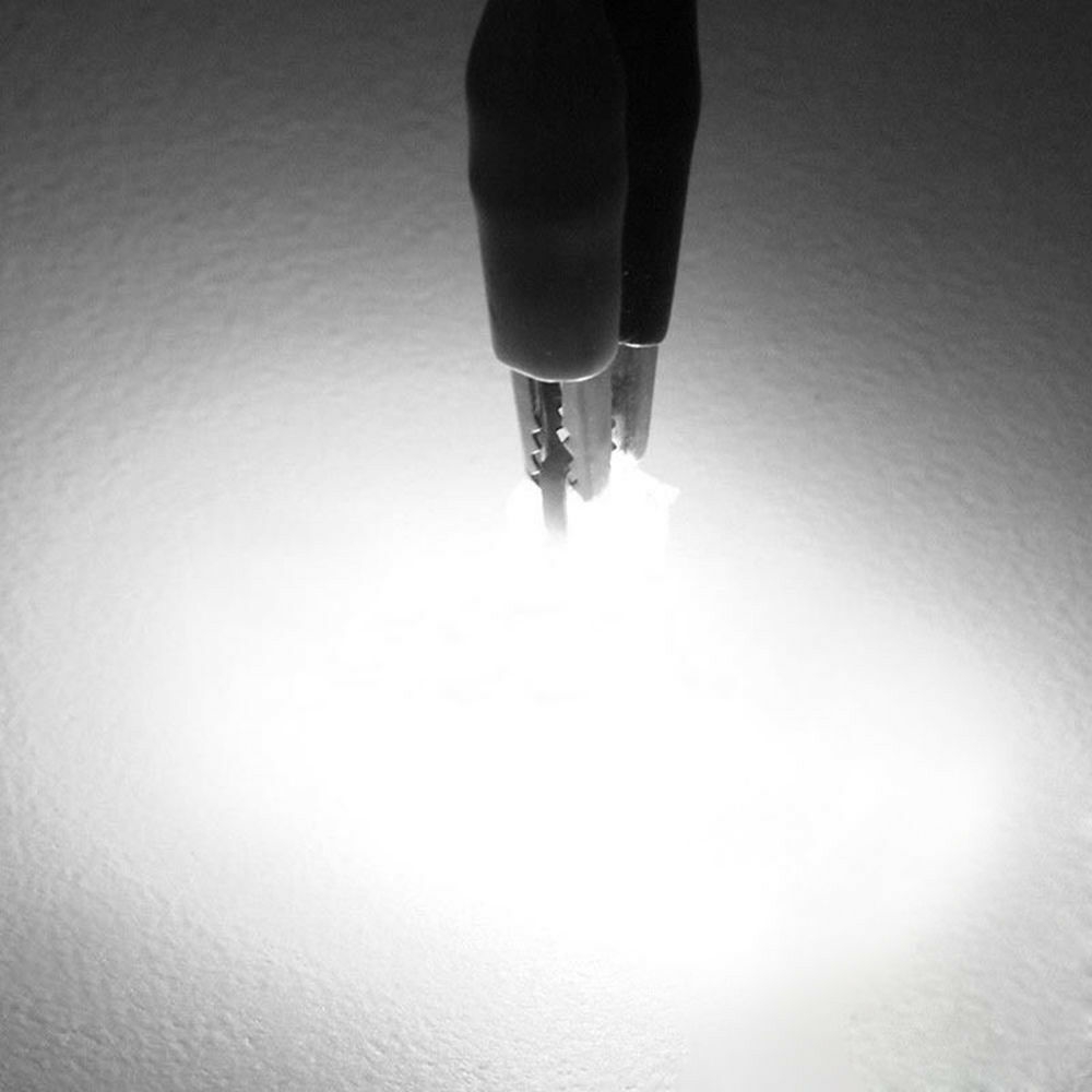 Set 10 Đèn LED T10 194 168 W5W COB 4 SMD Ánh Sáng Trắng Dành Cho Ô Tô