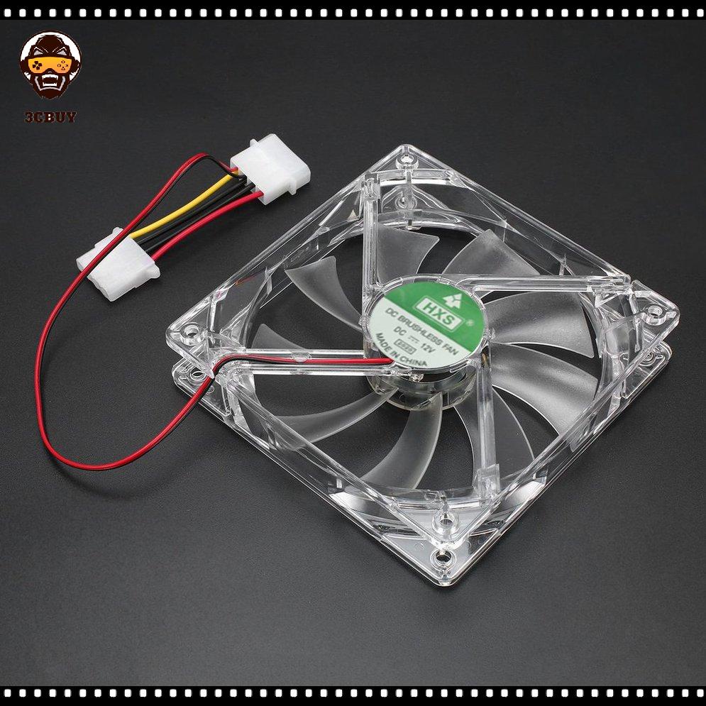 Quạt tản nhiệt 4 đèn LED 120mm 12V cho PC | BigBuy360 - bigbuy360.vn