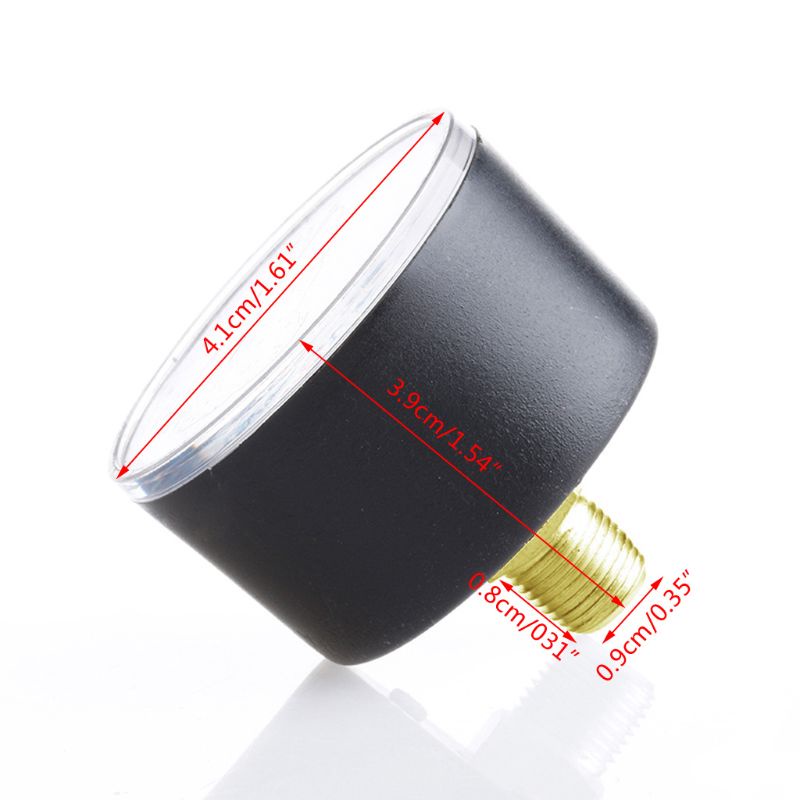 Đồng Hồ Đo Áp Suất Khí Nén 0-12 Thanh / 0-170PSI