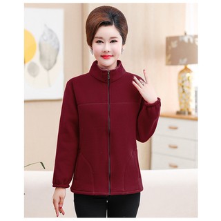 Áo Khoác Nỉ lót nỉ Cho Người Trung Niên NGD22D NGD22T NGD22X