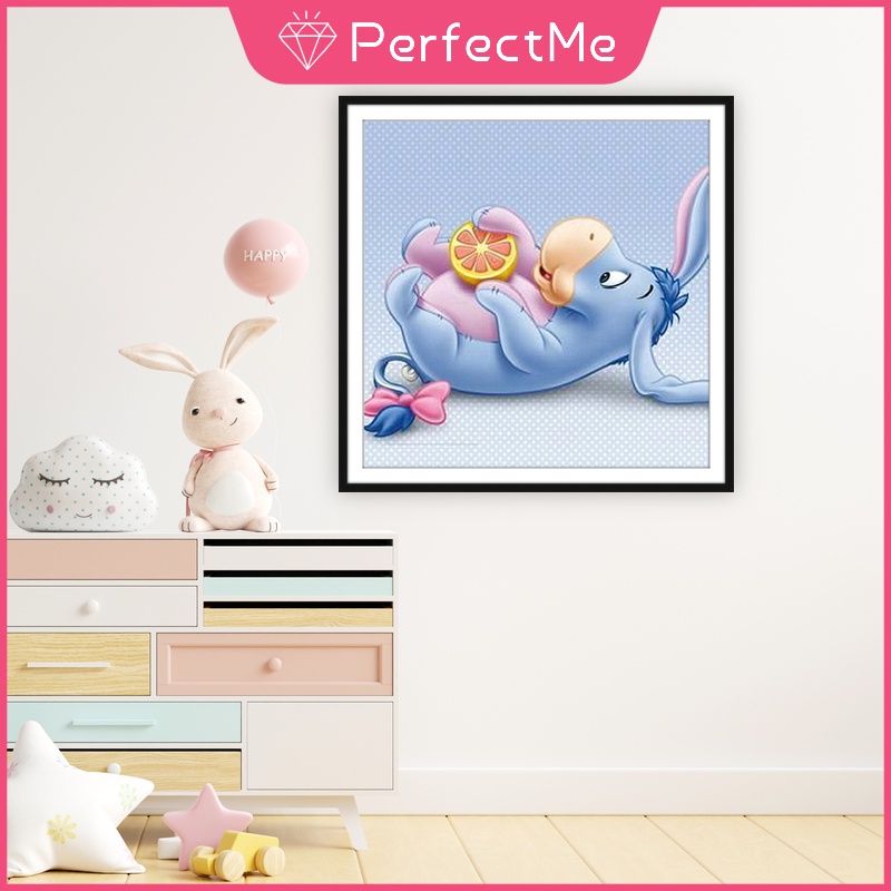 Bộ Tranh Đính Đá 5d Tự Làm 40x40cm Hình Hoạt Hình Disney Độc Đáo