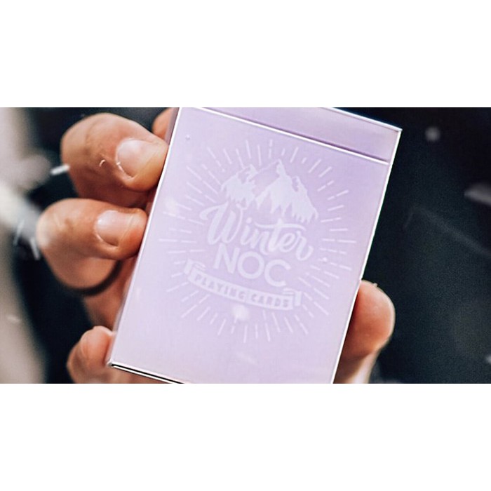 Bài tây ảo thuật chính hãng từ Mỹ: Winter NOC Lavender Dusk (Purple) Playing Cards