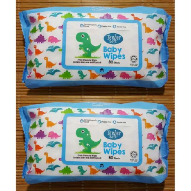 Khăn Giấy Ướt TENDER SOFT ( hồng/xanh )