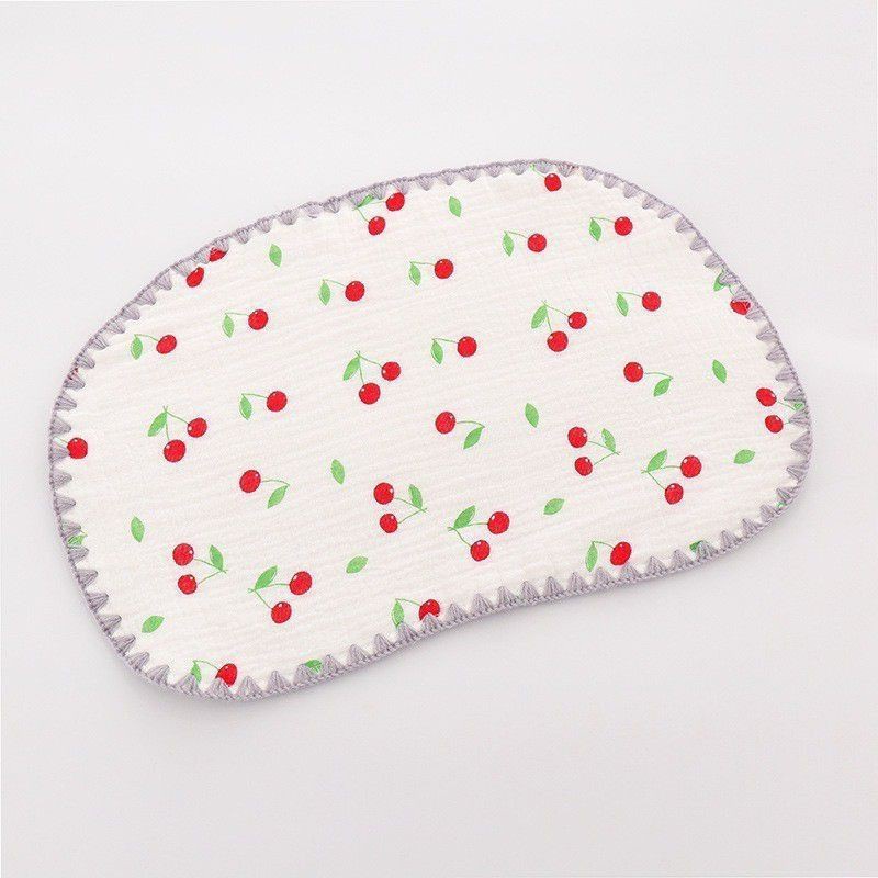 Gối xô lót đầu tiện lợi cho bé sơ sinh cotton 10 lớp mềm mại thoáng khí cho bé