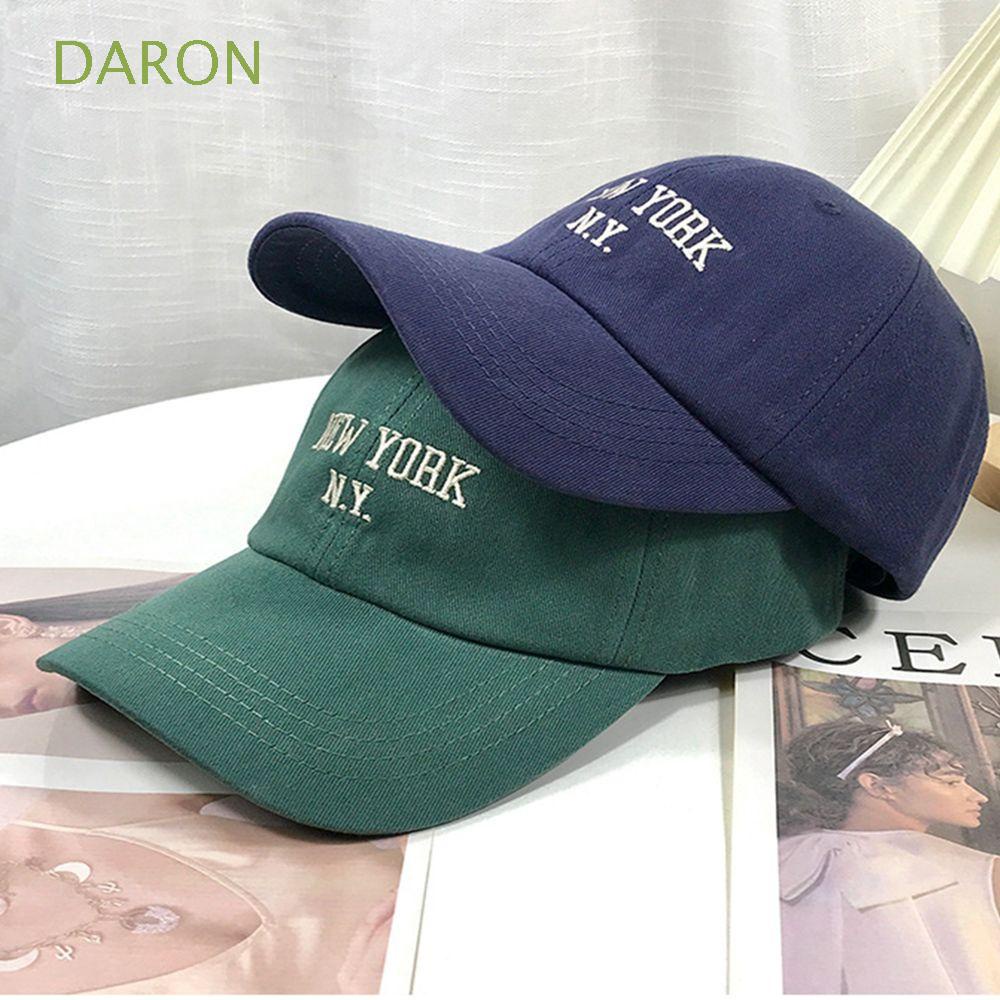 Nón lưỡi trai mềm thêu chữ phong cách hip hop Hàn Quốc cổ điển nhiều màu