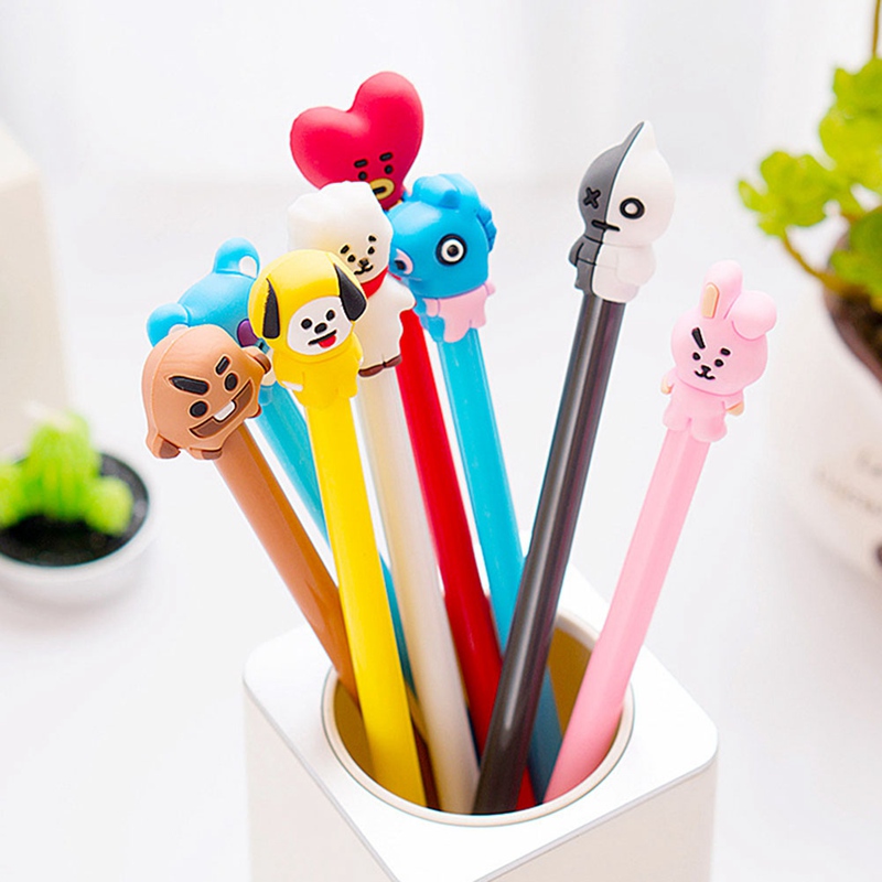 RJ Bút Chì 8 Kiểu Bt21 Bts Bangtang Boys