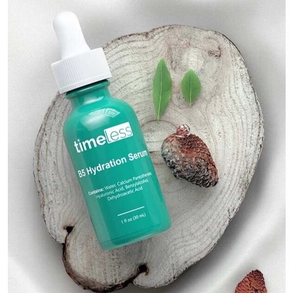 Tinh chất Timeless Vitamin B5 và Hyaluronic Acid cấp ẩm, phục hồi, dưỡng da căng bóng 30ml