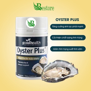 Tinh Chất Hàu New Zealand Good Health Oyster Plus Hàng Chính Hãng Mới Nhất Hộp 60 Viên [Che Tên Sản Phẩm Khi Giao]