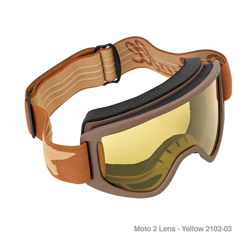Lens kính gắn nón bảo hiểm phi công Biltwell Moto 2.0 cao cấp Arrowshop