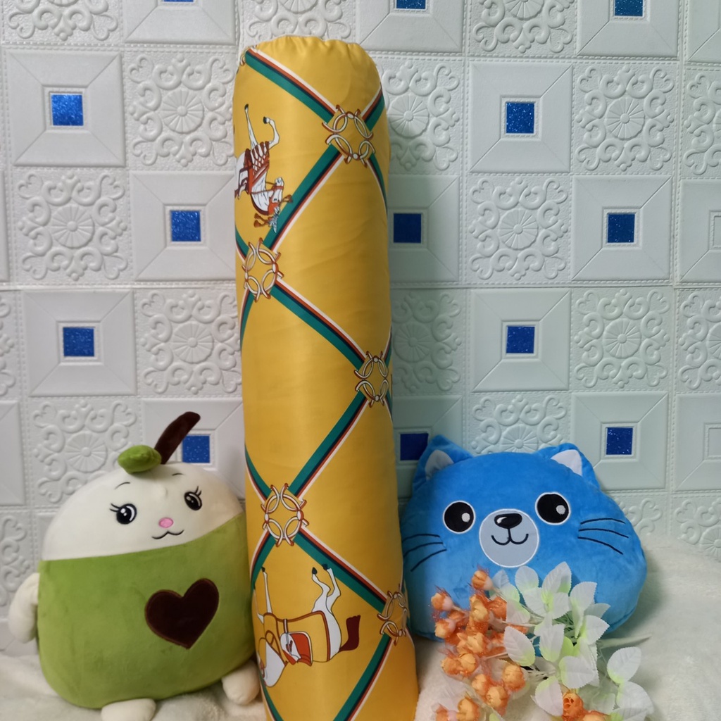 Vỏ Gối Ôm Cotton 100% Loại Đẹp, Vỏ Gối Có Khóa Kéo 30* 95cm, Vải Mềm Mịn, Thoáng Mát