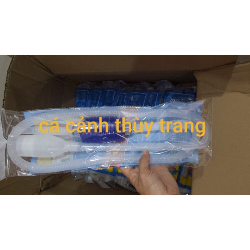Ống bơm tay để hút đáy thay nước hồ cá size 1m7