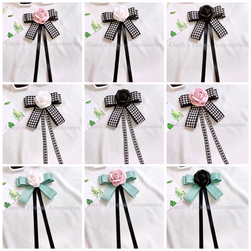 Tag cài áo hoa trà Link 2