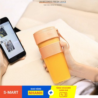 Máy xay sinh tố mini cầm tay sạc pin 🍉FREE SHIP🍉 Máy xay hoa quả mini