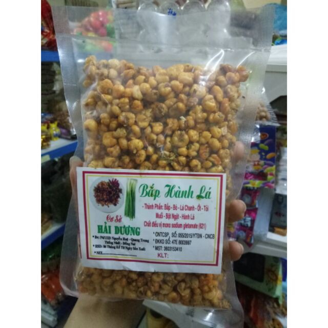 Ngô sấy hành ( gói 100gr / 500gr)