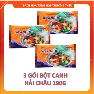 Combo 3 gói Bột Canh I-Ốt Hải Châu 190g