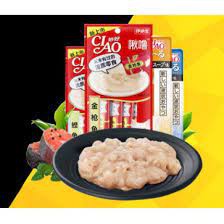 XỐT Ciao Churu dạng que- snack dạng xốt làm thức ăn chính hoặc bánh thưởng cho mè