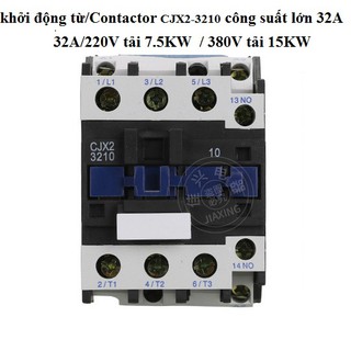 khởi động từ công suất lớn AC 32A/220V tải 7.5KW - 380V tải 15KW