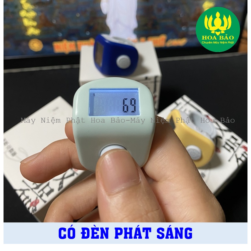 🙏Máy Ký Số Niệm Phật Cao Cấp Pin Sạc - Máy Bấm Đếm Số Niệm Phật Cao Cấp Pin Sạc