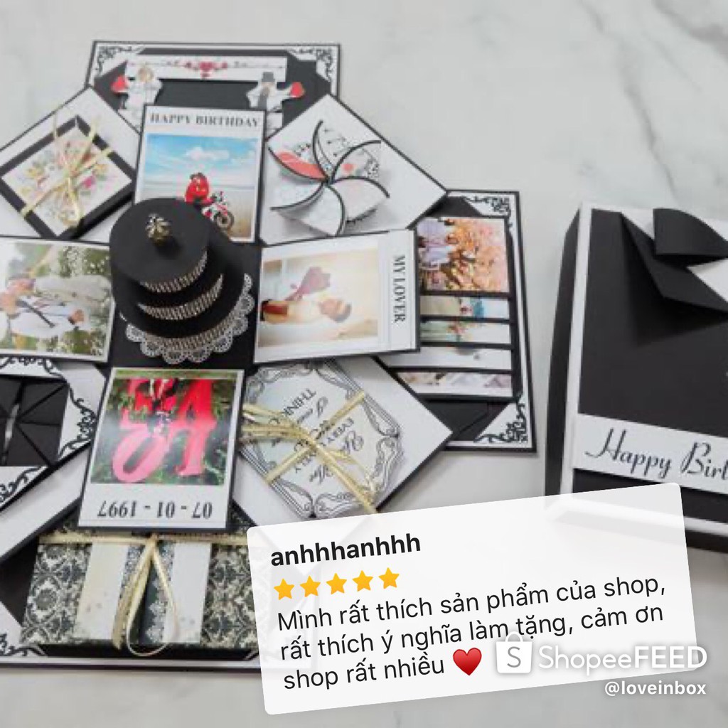 Hộp quà love box [ FREE SHIP]