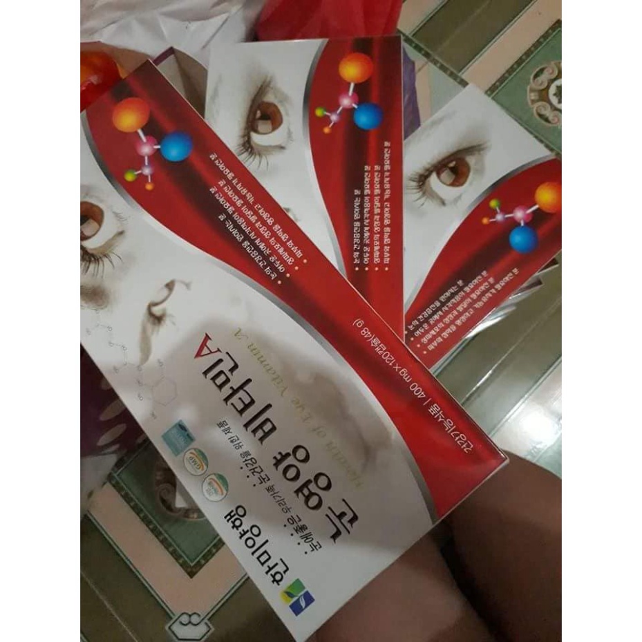 ⚡️Freeship⚡️ Viên uống bổ mắt HANMI Hàn Quốc 120 viên