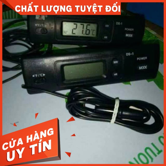 Nhiệt Kế Chữ Nhật (Đồng Hồ Đo Nhiệt Độ Điện Tử)