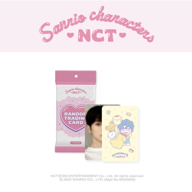 HÌNH DÁN NCT SANRIO TRADING CARD NCT 127 DREAM WAYV
